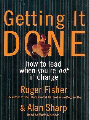 cover image of Getting It Done